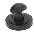 From The Anvil - Round Thumbturn Set (Art Deco) - Aged Bronze - 46106 - Choice Handles