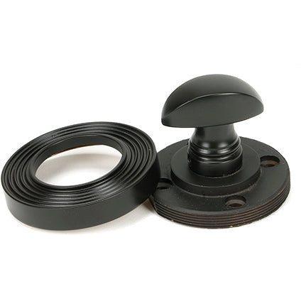 From The Anvil - Round Thumbturn Set (Beehive) - Aged Bronze - 46107 - Choice Handles