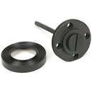 From The Anvil - Round Thumbturn Set (Beehive) - Aged Bronze - 46107 - Choice Handles