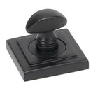 From The Anvil - Round Thumbturn Set (Square) - Aged Bronze - 46108 - Choice Handles