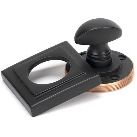 From The Anvil - Round Thumbturn Set (Square) - Aged Bronze - 46108 - Choice Handles
