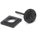 From The Anvil - Round Thumbturn Set (Square) - Aged Bronze - 46108 - Choice Handles