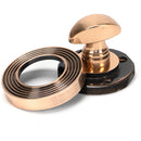 From The Anvil - Round Thumbturn Set (Beehive) - Polished Bronze - 46111 - Choice Handles