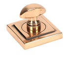 From The Anvil - Round Thumbturn Set (Square) - Polished Bronze - 46112 - Choice Handles