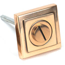 From The Anvil - Round Thumbturn Set (Square) - Polished Bronze - 46112 - Choice Handles