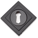 From The Anvil - Round Escutcheon (Square) - Aged Bronze - 46116 - Choice Handles