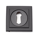 From The Anvil - Round Escutcheon (Square) - Aged Bronze - 46116 - Choice Handles