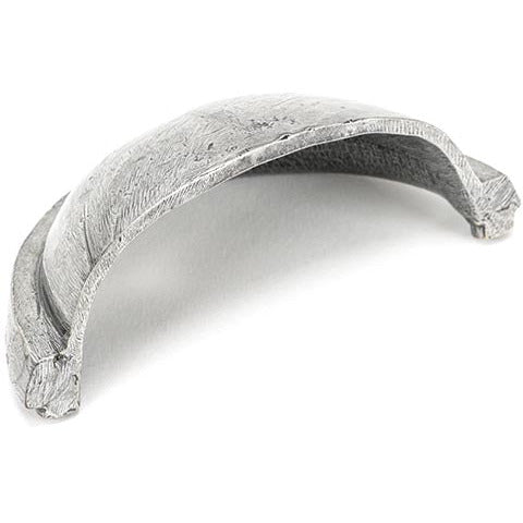 From The Anvil - Regency Concealed Drawer Pull - Pewter Patina - 46134 - Choice Handles