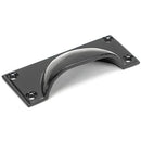 From The Anvil - Art Deco Drawer Pull - Black - 46135 - Choice Handles