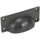 From The Anvil - Art Deco Drawer Pull - Beeswax - 46136 - Choice Handles