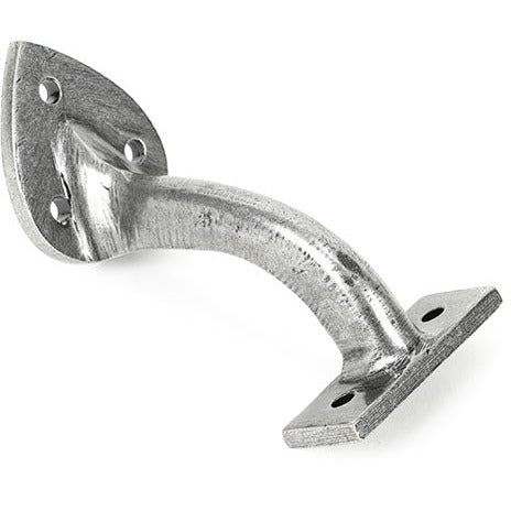 From The Anvil - 2.5" Handrail Bracket - Pewter Patina - 46142 - Choice Handles