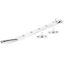 From The Anvil - 10" Hammered Newbury Stay - Polished Chrome - 46148 - Choice Handles