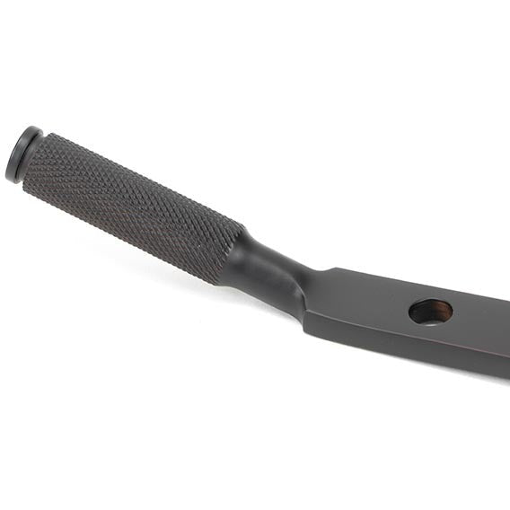 From The Anvil - 10" Brompton Stay - Aged Bronze - 46192 - Choice Handles