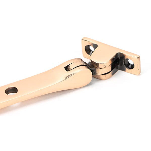 From The Anvil - 10" Brompton Stay - Polished Bronze - 46195 - Choice Handles