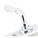 From The Anvil - Hammered Newbury Lever Bathroom Set - Polished Chrome - 46215 - Choice Handles