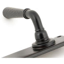 From The Anvil - Hammered Newbury Lever Bathroom Set - Aged Bronze - 46223 - Choice Handles