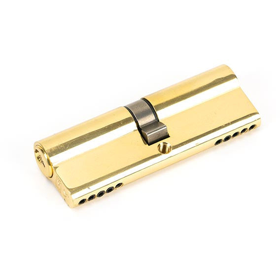 From The Anvil - 45/45 5pin Euro Cylinder - Lacquered Brass - 46242 - Choice Handles