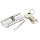 From The Anvil - 40/40 5pin Euro Cylinder KA - Satin Chrome - 46253 - Choice Handles