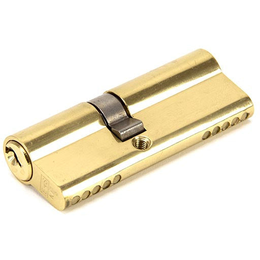 From The Anvil - 35/45 5pin Euro Cylinder KA - Lacquered Brass - 46254 - Choice Handles
