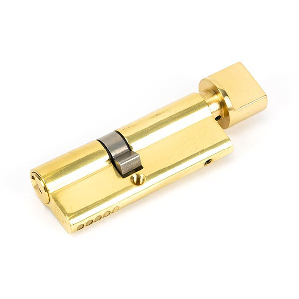 From The Anvil - 35/45T 5pin Euro Cylinder/Thumbturn - Lacquered Brass - 46263 - Choice Handles