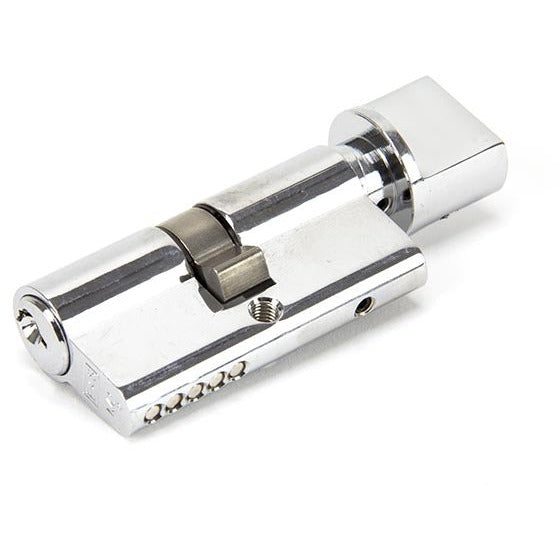From The Anvil - 30/30 5pin Euro Cylinder/Thumbturn KA - Polished Chrome - 46270 - Choice Handles