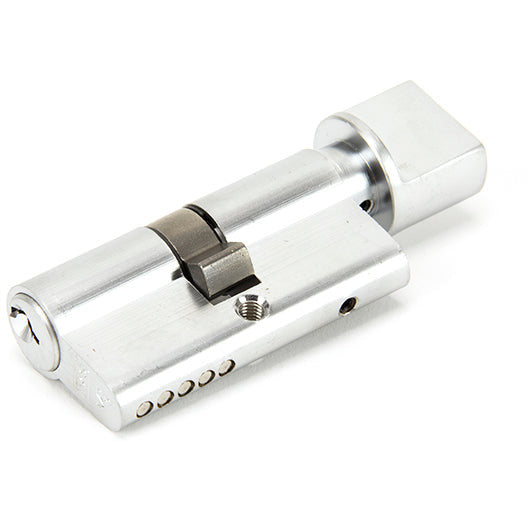 From The Anvil - 30/30 5pin Euro Cylinder/Thumbturn KA - Satin Chrome - 46271 - Choice Handles