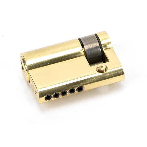 From The Anvil - 35/10 5pin Single Cylinder - Lacquered Brass - 46281 - Choice Handles