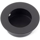 From The Anvil - 30mm Ø Small Flush Pull - Black - 46289 - Choice Handles