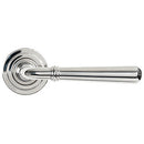 From The Anvil - Newbury Lever on Rose Set (Art Deco) - Polished Marine SS (316) - 46515 - Choice Handles