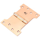 From The Anvil - 4" x 4" x 6"  Parliament Hinge (pair) ss - Polished Bronze - 46524 - Choice Handles