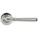 From The Anvil - Newbury Lever on Rose Set (Plain) - Unsprung - Polished Marine SS (316) - 46540 - Choice Handles