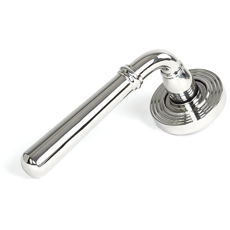 From The Anvil - Newbury Lever on Rose Set (Beehive) - Unsprung - Polished Marine SS (316) - 46542 - Choice Handles