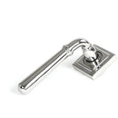 From The Anvil - Newbury Lever on Rose Set (Square) - Unsprung - Polished Marine SS (316) - 46543 - Choice Handles