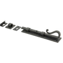 From The Anvil - 8" Shepherd's Crook Universal Bolt - Beeswax - 46544 - Choice Handles