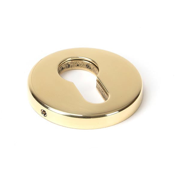 From The Anvil - 52mm Regency Concealed Escutcheon - Polished Brass - 46551 - Choice Handles