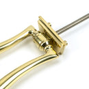 From The Anvil - Brass Slimline Art Deco Door Knocker - Polished Brass - 46552 - Choice Handles