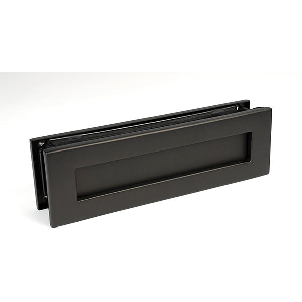 From The Anvil - Traditional Letterbox - Aged Bronze - 46554 - Choice Handles
