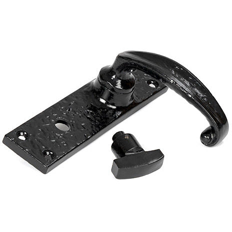 From The Anvil - MF Lever Bathroom Set - Black - 46575 - Choice Handles
