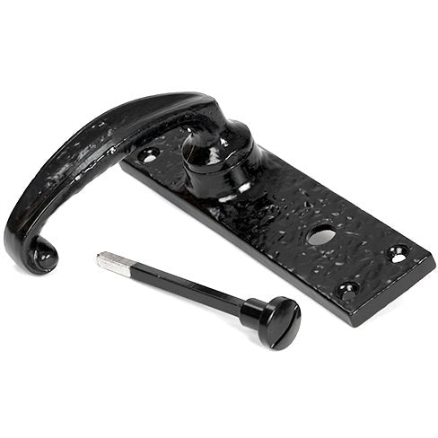 From The Anvil - MF Lever Bathroom Set - Black - 46575 - Choice Handles