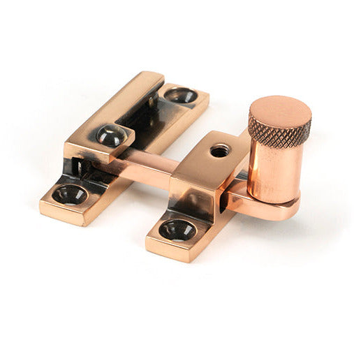 From The Anvil - Brompton Quadrant Fastener - Narrow - Polished Bronze - 46579 - Choice Handles