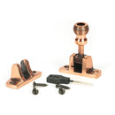 From The Anvil - Beehive Brighton Fastener (Radiused) - Polished Bronze - 46589 - Choice Handles