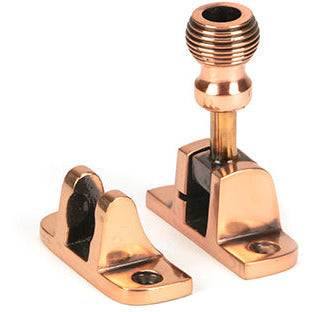 From The Anvil - Beehive Brighton Fastener (Radiused) - Polished Bronze - 46589 - Choice Handles