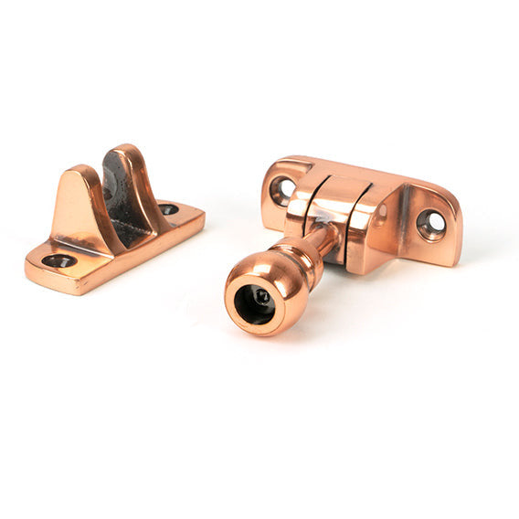 From The Anvil - Mushroom Brighton Fastener (Radiused) - Polished Bronze - 46590 - Choice Handles