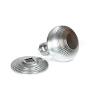 From The Anvil - Beehive Centre Door Knob - Satin Chrome - 46659 - Choice Handles
