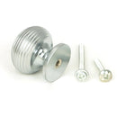 From The Anvil - Beehive Cabinet Knob 30mm - Satin Chrome - 46663 - Choice Handles
