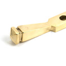 From The Anvil - 12" Avon Stay - Polished Brass - 46714 - Choice Handles