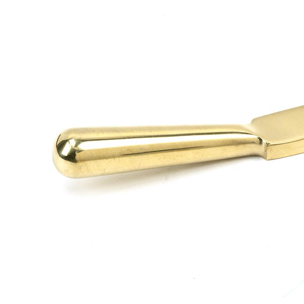 From The Anvil - 8" Newbury Stay - Polished Brass - 46715 - Choice Handles