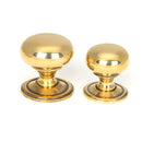 From The Anvil - Mushroom Cabinet Knob 32mm - Aged Brass - 46723 - Choice Handles