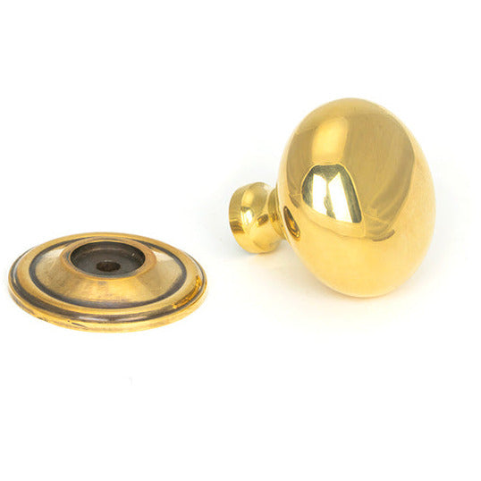 From The Anvil - Mushroom Cabinet Knob 38mm - Aged Brass - 46724 - Choice Handles