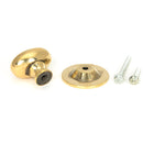 From The Anvil - Oval Cabinet Knob 33mm - Aged Brass - 46725 - Choice Handles